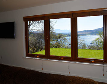 Self Catering accommodation in Portree with stunning sea views of Portree Bay