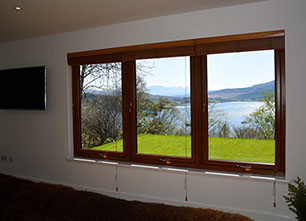 Self Catering accommodation in Portree with stunning sea views of Portree Bay