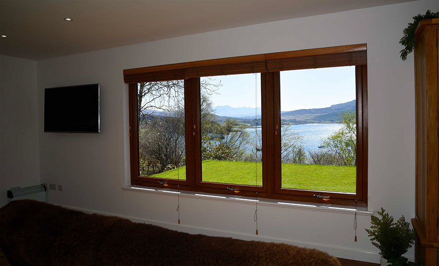 Self Catering accommodation in Portree with stunning sea views of Portree Bay