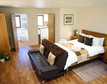 Chracaig Bheag self catering accommodation in Portree offers amazing sea views and open plan design