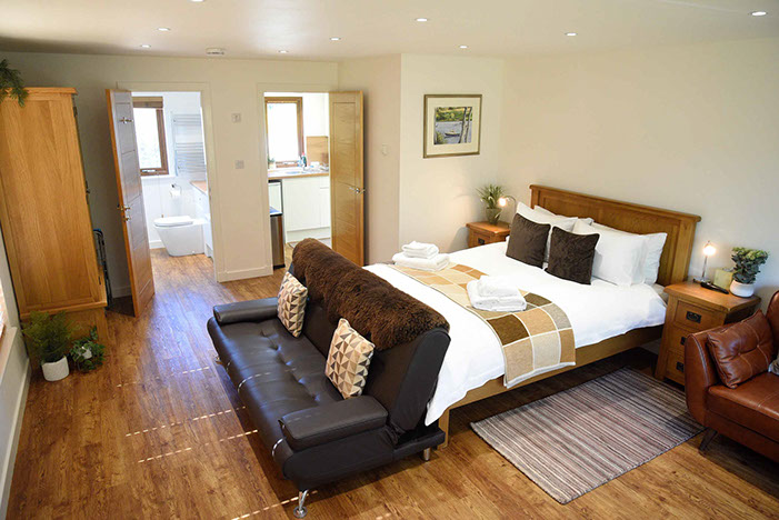 Chracaig Bheag self catering accommodation in Portree offers amazing sea views and open plan design