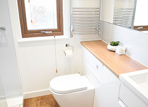 Self Catering accommodation in Portree with priate en suite bathroom
